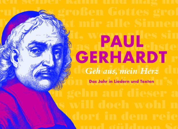 Bild mit einem Männerkopf und Schrift dazu